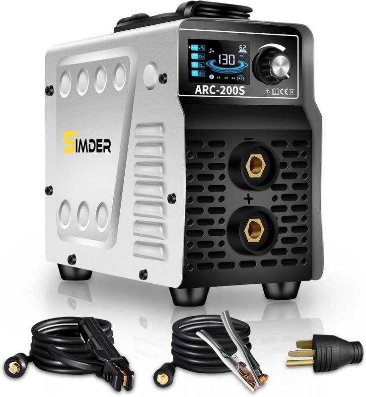 110V/220V 130A 2 in 1 Hot Start/Arc Force/Lift TIG Welding Machine, Mini... - $135.08