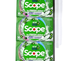 3 Packs Scope Re Fresh Ables Powerful Spearmint 30 Chewable Capsules BB ... - $25.99