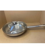 Wolfgang Puck Bistro Collection 10”Stainless Steel 18/10 Omelet Pan w/Lid - $40.73 CAD