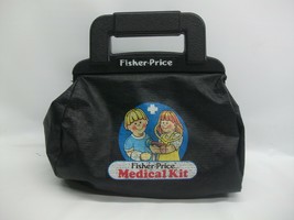 Fisher Price Medical Kit Vintage 1980s Doctor Bag Pretend Play Toy - $15.91