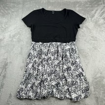 ** Disney Princess Sketch Dress Hot Topic Size 4 Small Black White Pockets - £9.76 GBP