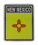AES State of New Mexico Reflective Decal Bumper Sticker - $6.07 CAD