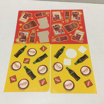 Coca cola vintage sticker sheet lot have a coke soft drink soda  pop sti... - $363.70 MXN