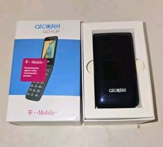Alcatel Go Flip 4044W - Blue and Black ( T-Mobile ) 4G VoLTE Flip Smartp... - $19.34