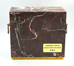 Elegant Stone Burial Urn For Ashes Solid Urn Onyx Personalized Urn Caske... - $178.34+