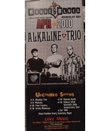 Alkaline Trio @ The House of Blues Mandalay Bay April 2010 3-Fold Brochure - £4.68 GBP