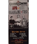 Alkaline Trio @ The House of Blues Mandalay Bay April 2010 3-Fold Brochure - $8.16 CAD