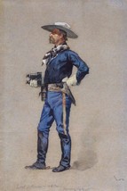 Lt Carter Johnson by Frederic Remington Western Giclee Art Print + Ships Free - £30.49 GBP+