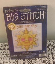 Janlynn Big Stitch Counted Cross Stitch Kit 023-0417 Sunshine Open Pkg B... - £9.43 GBP