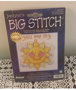 Janlynn Big Stitch Counted Cross Stitch Kit 023-0417 Sunshine Open Pkg B... - £9.42 GBP