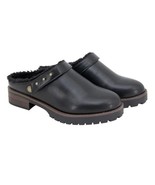 Kensie Womens Shoes Black Clog Warm Lining Convertible Strap Metallic Stud - $1,027.98 MXN