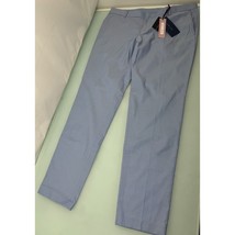 Zara Man Men Pants Summer Collection Chino Business Casual Blue 38X33 Ne... - $24.72