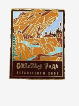 Disney  Disneyland California Adventure Grizzly Peak Established 2001 Pin#3550 - £17.49 GBP