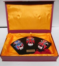 Mask of Chinese Opera Orient Crafts V3 Mounted Masks Wall Decor Orig Box... - £46.82 GBP