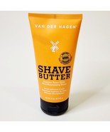 Van Der Hagen Shave Butter Shaving Cream 6oz Shea Mango and Cocoa Butter - £7.54 GBP