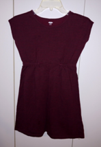 OLD NAVY GIR&#39;S SS LIGHTWEIGHT COTTON KNIT PULLOVER DRESS-10/12-NWOT- - £6.85 GBP