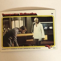 Star Trek 1979 Trading Card  #54 Transporter Malfunction - £1.60 GBP