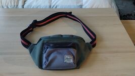Herschel Supply CO Pop Quiz Waist Belt Hip Bag Green Fanny Pack Crossbod... - $39.73 CAD