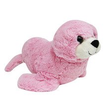 30cm Seal Animal Toy - Pink - £21.45 GBP