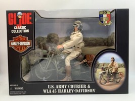 Hasbro Gi Joe U.S. Army Courier Wla 45 Harley-Davidson 12” Action Figure Nib - £103.94 GBP