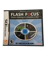 Flash Focus: Vision Training in Minutes a Day Nintendo DS 2007 Complete - £7.70 GBP