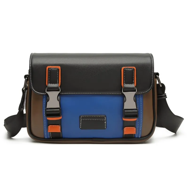 New Designer Crossbody Bag for Men Bags Leather Casual Man Messenger Bag... - $52.37