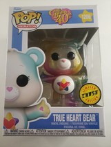 Funko Pop! Animation Care Bears 40th True Heart Bear #1206 Chase Limited... - £15.62 GBP