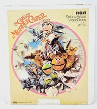 The Great Muppet Caper (1981) CED Videodisc Vintage Jim Henson Co. Frank Oz - £6.54 GBP