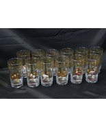 12 Days of Christmas Glasses Tumblers Plus 2  Lot of 14 Xmas - $32.33