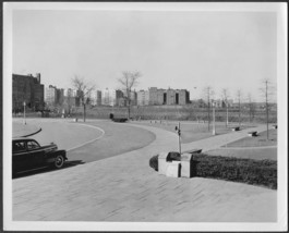 WWII US Naval Training School (WR) Bronx NY Photo #9 Panoramic Grounds View - $19.75