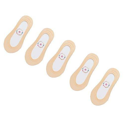 [Nude Color]10 Pairs Womens Cotton Low Cut Thin Socks No Show Socks Liner Socks