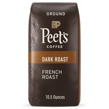 Peet&#39;s Coffee French Roast Ground 10.5 Ounce, Drip or Pour Over Freshest by 6/24 - £12.71 GBP