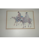 Carol Grigg The Guardians Gango Gallery Watercolor Lithograph 40 x 28 Vi... - $389.00