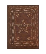 Federal Star Tin Panel in Rustic Finish - $74.69 CAD