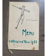 Old Vintage Palestine Restaurant Menu 1948 - €16,06 EUR