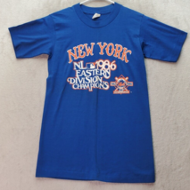 MLB New York Mets Trench T Shirt Baseball Women's S Blue East Division Champions - £29.18 GBP