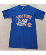 MLB New York Mets Trench T Shirt Baseball Women&#39;s S Blue East Division C... - £29.02 GBP