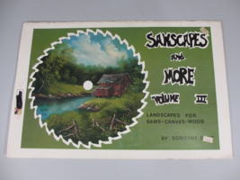 Sawscapes And More Decorative Tole Painting Book Volume 3 Dorothy Dent 1982 - £18.97 GBP