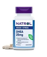 Natrol Mood &amp; Stress DHEA 25mg Supplement 90 Tablets - $215.51 MXN