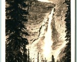 RPPC Takkakaw Falls Yoho Valley British Columbia Canada UNP Postcard F12 - £2.29 GBP