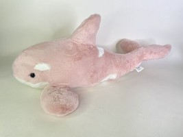 Sea World Pink Orca Shamu Killer Whale Plush Stuffed Animal Toy SeaWorld 2022 - $65.00