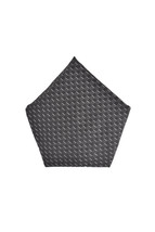 ARMANIPocket Square Collezioni Mens Classic Square Handkerchief Black 35... - $60.73