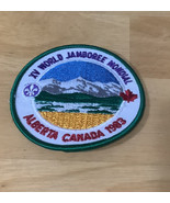 1983 15th World Scout Jamboree Alberta Canada Jacket Patch - €4,33 EUR