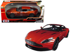 Aston Martin DB11 Copper Orange 1/24 Diecast Car Motormax - £29.06 GBP