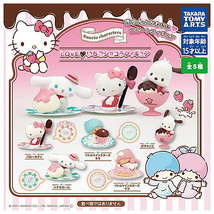 Sanrio Characters Love Strawberry Chocolate Mini Figure Collection Set of 5 - £33.74 GBP