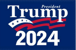 President Trump 2024 M A G A 6X10 HUGE XXXL Flag Rough Tex® 100D W/ 3 Grommets - £59.78 GBP
