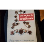 MAINE&#39;S TREASURE CHEST GEMS And MINERALS, Signed By JANE PERHAM STEVENS-... - £47.81 GBP