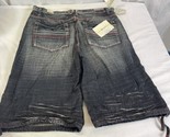 PJ MARK JEANS NWT FLAT FRONT SHORTS 42 Baggy Y2K Hip Hop Style - $34.16
