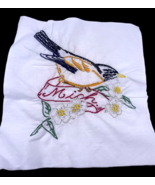 Michigan Bird Embroidered Quilted Square Frameable Art State Needlepoint... - €15,71 EUR