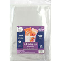 Plastic Self Sealing Bags 11.25 X 14.25 Inches Clear - $9.20